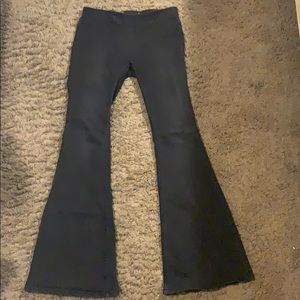 Black Free People bell bottoms